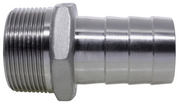 Accesorio de tubería de acero inoxidable 316 de 150 lb con conector macho de manguera BSPT